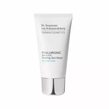 Охлаждающая гелевая маска для лица с гиалуроновой кислотой hyaluronic anti-a g e cooling gel mask Dr. Susanne Von Schmiedeberg, 50 мл