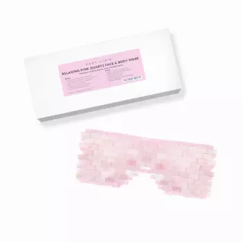 Охлаждающая маска для лица и тела из розового кварца Easy Livin', 1 шт.