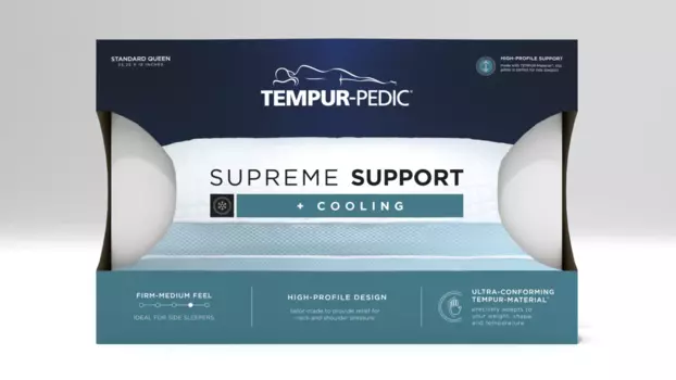 Охлаждающая подушка Tempur, белый