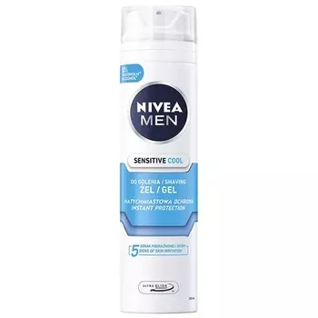 Охлаждающий гель для бритья для мужчин Sensitive 200 мл, Nivea