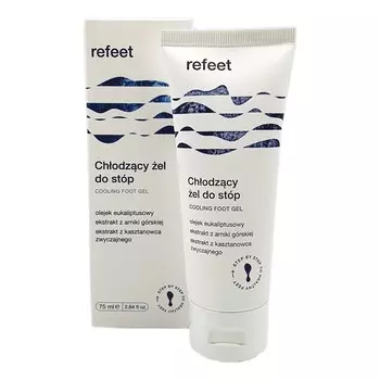 Охлаждающий гель для ног с маслом эвкалипта - 75мл - Refeet Inna