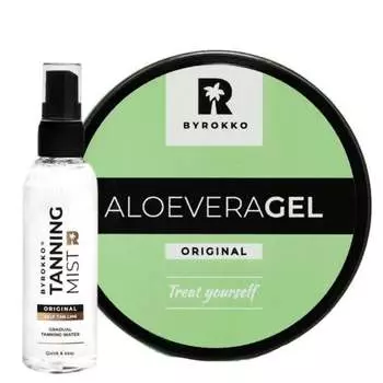 Охлаждающий гель + спрей Byrokko Aloe Vera 100 мл