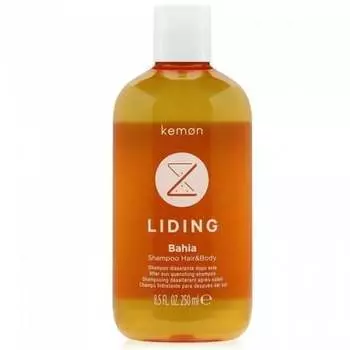 Охлаждающий шампунь для волос и тела после загара 250 мл Kemon Liding Bahia Hair & Body Shampoo, Inna marka