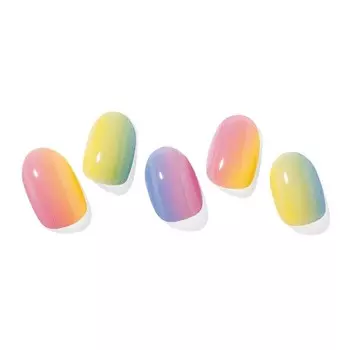 Ohora, Наклейки для гибридного лака для ногтей, пастель, 30 шт