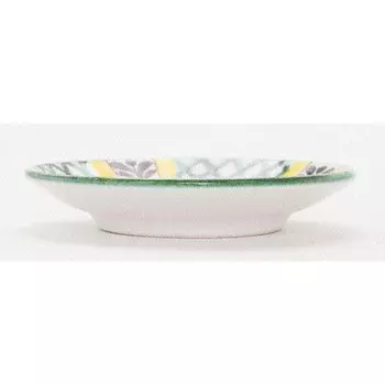 Охотничье блюдце мокко гладкое 11 см Gmundner Keramik, красочный