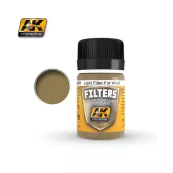 Охра для песка/светофильтра для дерева, Weathering (AK-Interactive)