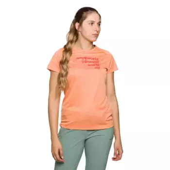 Ohrid Trangoworld Женская футболка, светло-оранжевый