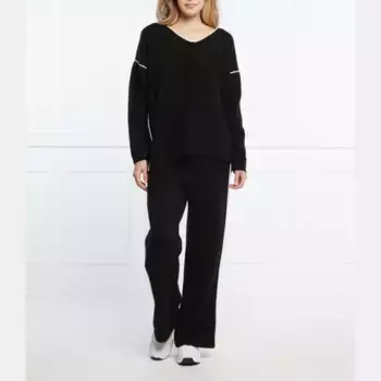 Oilcity спортивный костюм комфортной посадки с добавлением шерсти Silvian Heach, черный