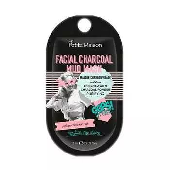 Ой, я молодец! Угольная грязевая маска 15 мл Petite Maison