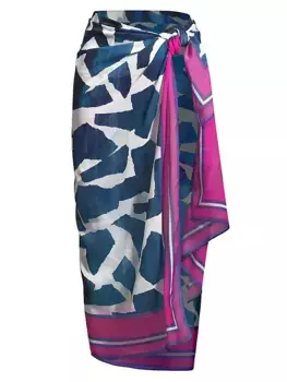 Океан Пазл Саронг Milly, синий