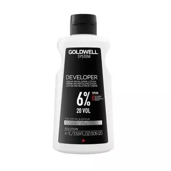 Окислительная эмульсия для окрашивания, 1000 мл Goldwell Topchic lotion