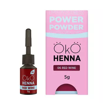 ОКО, Хна для бровей Power Powder №06, 5г Oko