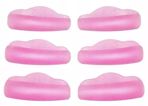ОкО, Набор роликов для подъема ламинирования креветок Hollywood PINK, 3 пары Project Lashes