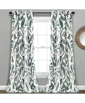 Оконные шторы Devonia Allover со светофильтрами Lush Decor, белый