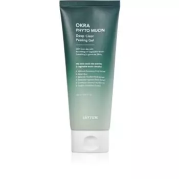 Okra Phyto Mucin 150 мл - Глубоко очищающий гель с эффектом скраба Jayjun