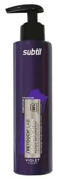 Окрашивающая маска для волос, Фиолетовый, 195мл Subtil Retouch