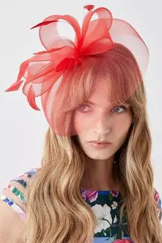 Округлая чародейка из прозрачной сетки Coast, красный