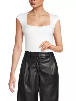 Округлое боди Tiara Rd Style, белый