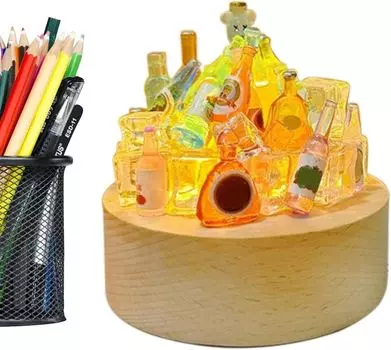 Окружающий свет, украшение для дома, сделай сам, спальня, офис, креативная лампа (A) yozhiqu