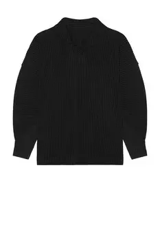 Октябрьская рубашка Homme Plisse Issey Miyake, черный