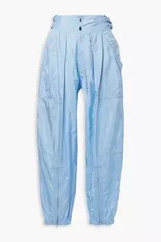 Ольга плиссированные зауженные брюки-ракушка ISABEL MARANT, синий