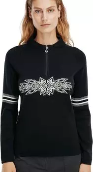 OL Свитер Spirit Dale of Norway, цвет Black/Smoke/Off-White