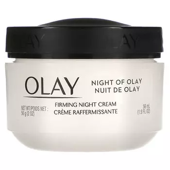 Olay, Night of Olay, укрепляющий ночной крем, 56 мл (1,9 жидк. Унции)