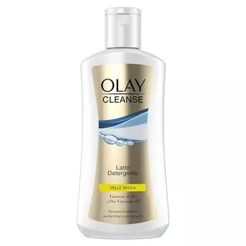 Olay Очищающее молочко Cleanse для сухой кожи, легко удаляет макияж с глаз 200 мл