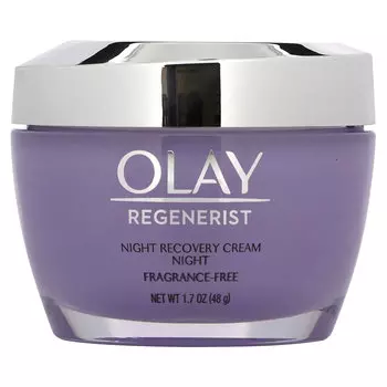 Olay, Regenerist, ночной восстанавливающий крем, без отдушек, 48 г (1,7 унции)