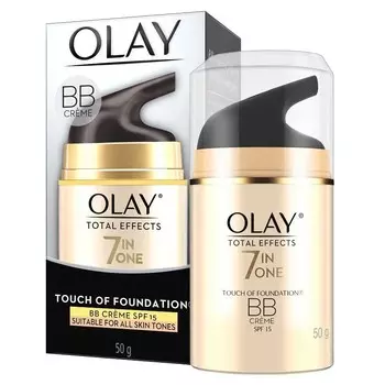Olay Total Effect 7 в 1 Touch Of Foundation BB Cream SPF15 50 G, White