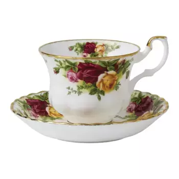 Old Country Roses Royal Albert Чайная чашка и блюдце , разноцветный