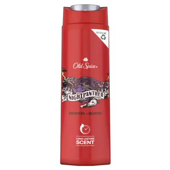 Old Spice Night Panther гель для душа для мужчин, 400 мл