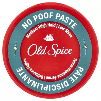 Old Spice, Паста без пуфа, средняя и высокая фиксация, 63 г (2,22 унции)