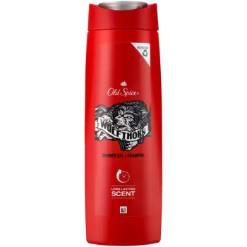 Old Spice Wolfthorn освежающий гель для душа для мужчин, 400 мл
