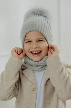 OLE детский шарф Jamiks, серый