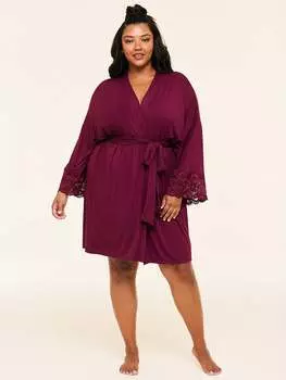 Оленна халат Adore Me, красный