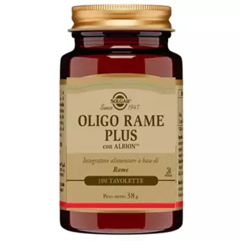 Олигомедь плюс 100Cpr Минералы Solgar