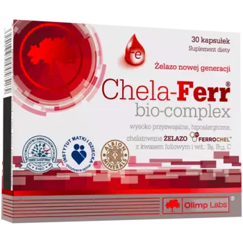 Olimp Chela Ferr Bio биологически активная добавка, 30 капсул/1 упаковка
