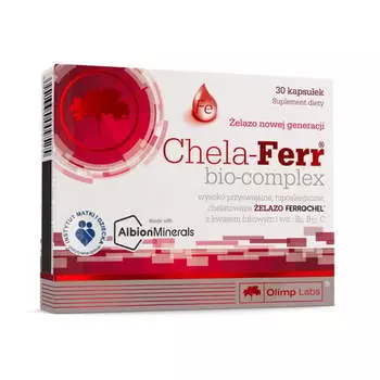 Olimp Chela-Ferr Биокомплекс - 30 капсул Olimp Labs, мультиколор
