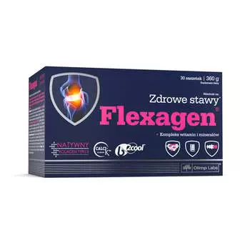 Olimp Flexagen - 30 пакетиков - малина Olimp Labs