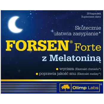 Olimp Forsen Forte z Melatonin биологически активная добавка, 30 капсул/1 упаковка