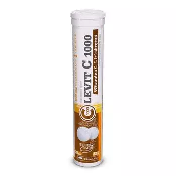 Olimp Levit C 1000 витамин С в шипучих таблетках, 20 шт.