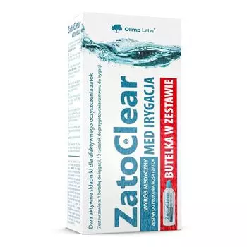 Olimp Zatoclear Med Zestaw Do Irygacji Startowy набор для промывания носа и придаточных пазух носа, 1 шт.
