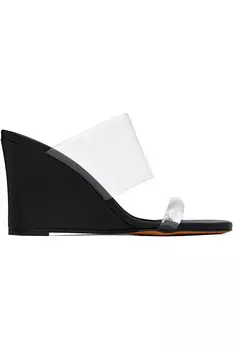 Олимпия босоножки на каблуке Maryam Nassir Zadeh, черный