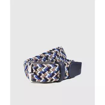 Olimpo многоцветный плетеный мужской ремень