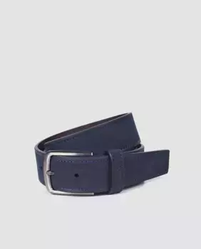 Olimpo мужской кожаный ремень, синий