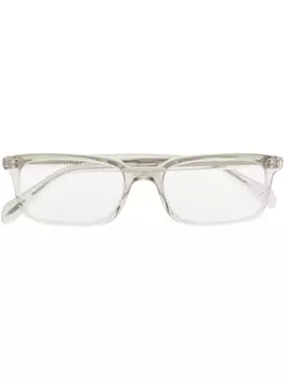 Oliver Peoples очки Denison в квадратной оправе, серый