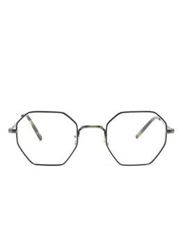 Oliver Peoples очки Holender в геометричной оправе, черный