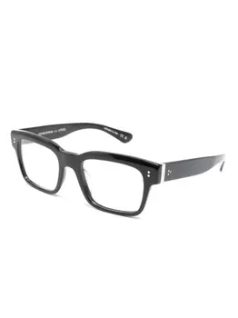 Oliver Peoples очки Hollins в квадратной оправе, черный