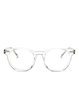 Oliver Peoples очки Kisho в квадратной оправе, серый